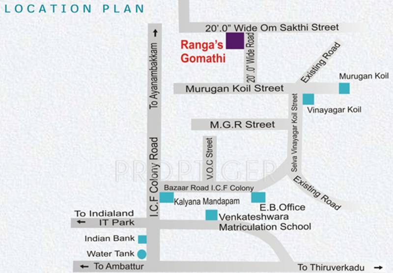 Images for Location Plan of Ranga Gomathi