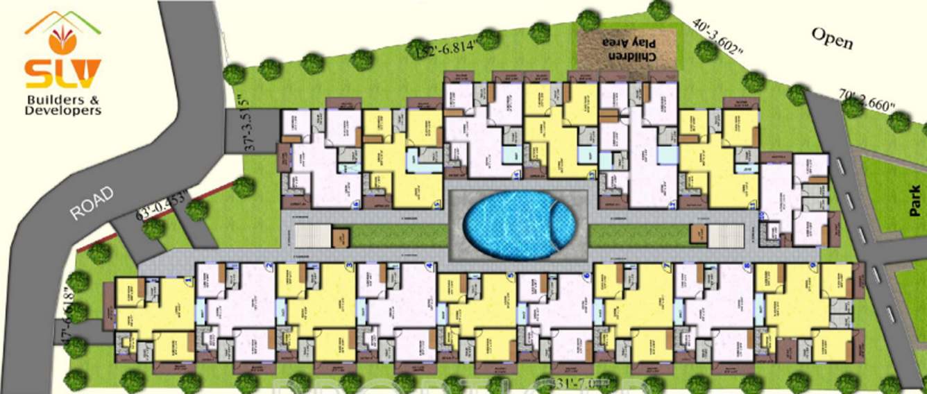 Images for Cluster Plan of SLV Sri Krishna Sai Enclave