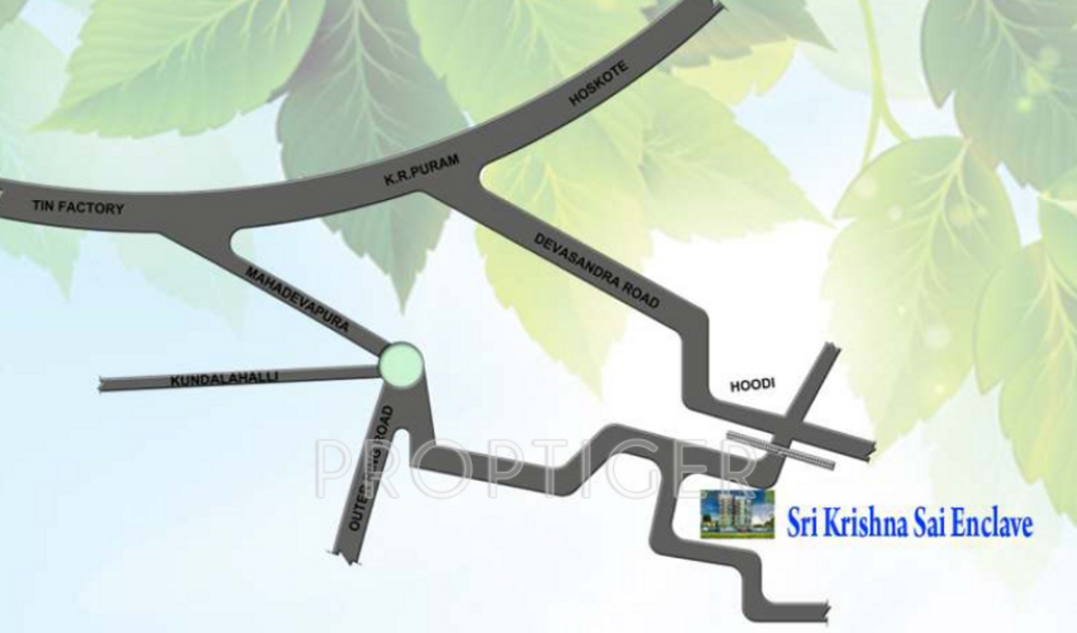 Images for Location Plan of SLV Sri Krishna Sai Enclave