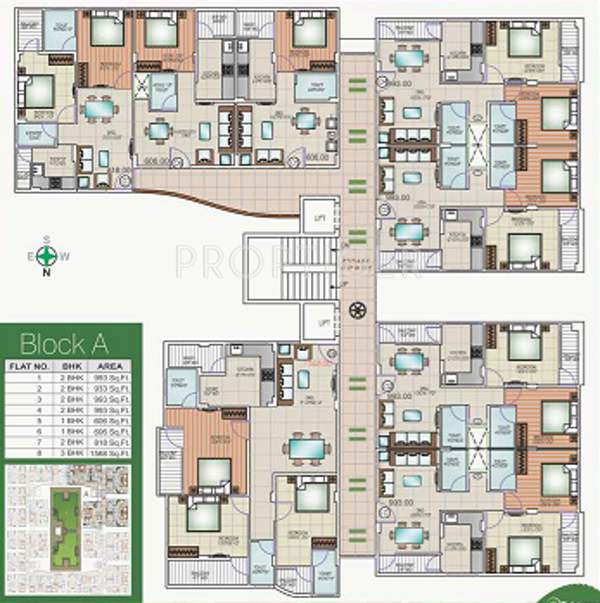 Images for Cluster Plan of Tulsiyana Residency