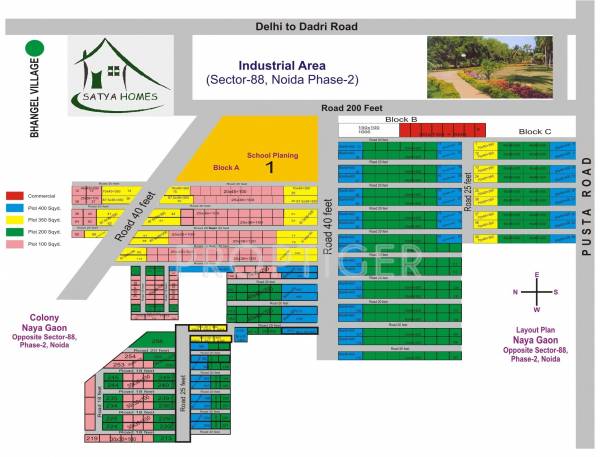 Images for Layout Plan of Satya Homes Green Avenue