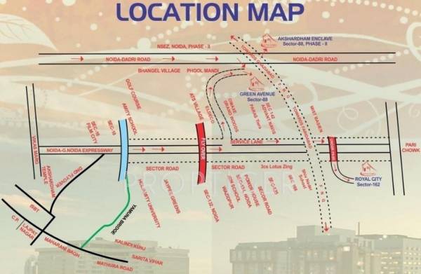 Images for Location Plan of Satya Homes Green Avenue