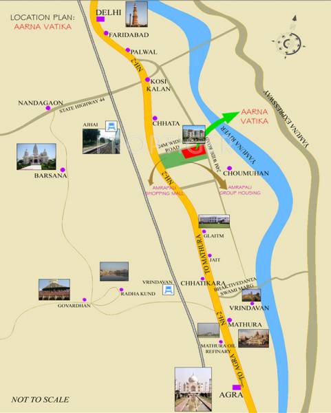 Images for Location Plan of Shah Appartments And Developers Aarna Vatika
