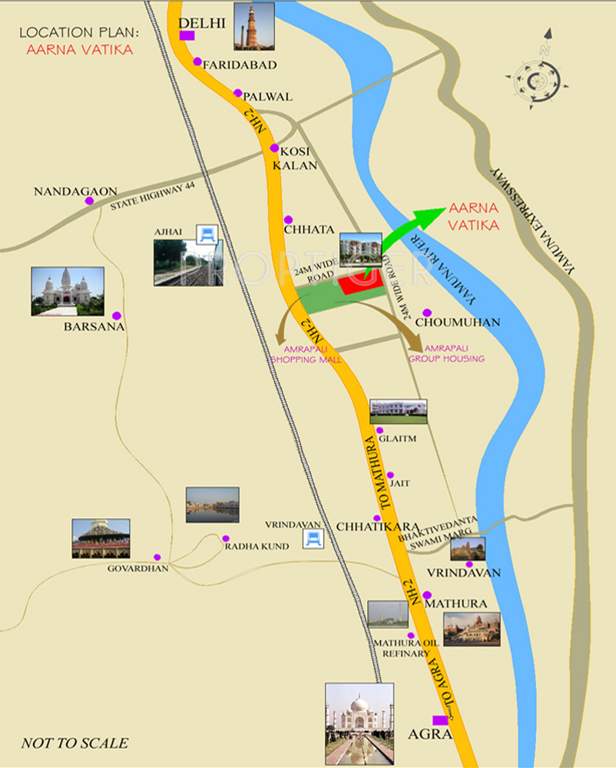 Images for Location Plan of Shah Appartments And Developers Aarna Vatika