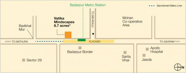 Images for Location Plan of Vatika Mindscapes