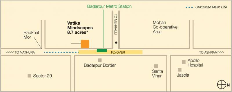 Images for Location Plan of Vatika Mindscapes