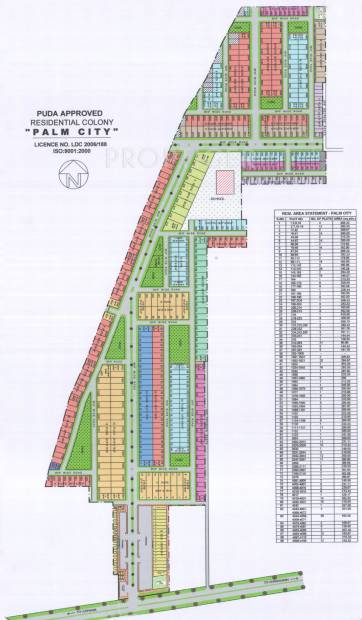 amgeco palm-city Layout Plan