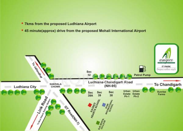 Location Plan amgeco palm-city Location Plan