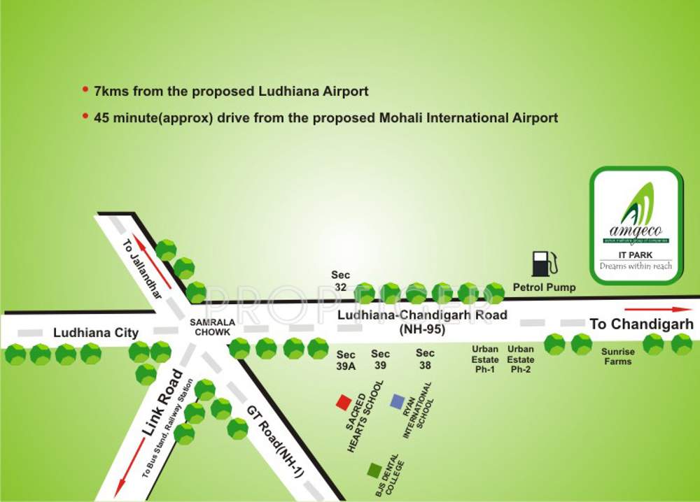 amgeco palm city Location Plan