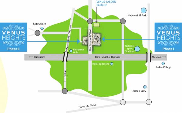 Images for Location Plan of Venus Heights Phase II