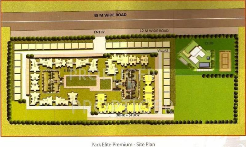 Images for Site Plan of BPTP Park Elite Premium Villa