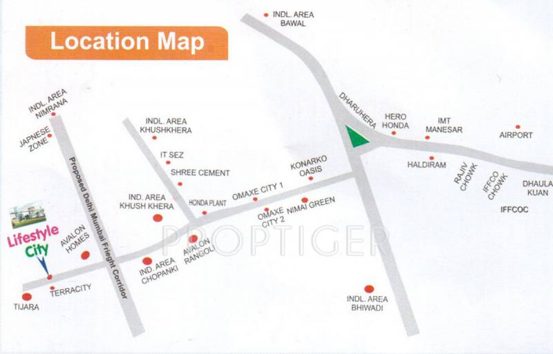 Images for Location Plan of Lifestyle Supertech Pvt Ltd City