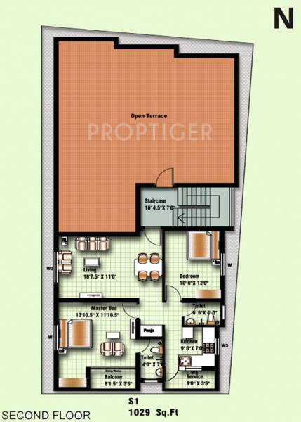 Images for Cluster Plan of Anu Krish Flats