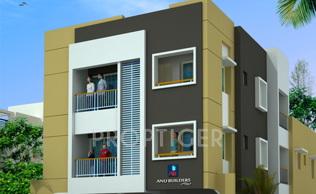 anu builders krish flats Elevation