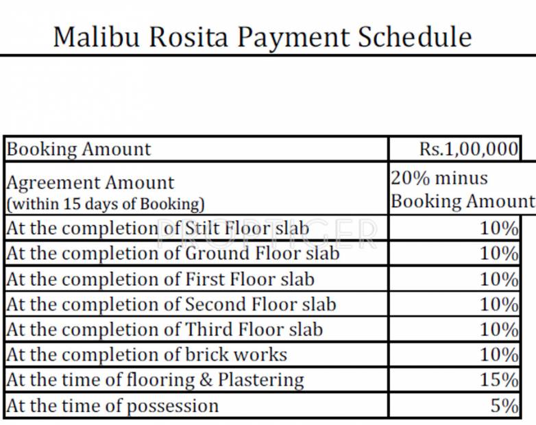 Images for Payment Plan of Hita Malibu Rosita
