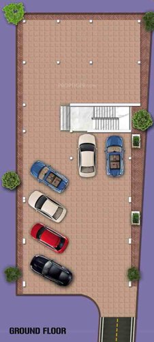 anu-builders advika-flats Advika Flats Cluster Plan for ground Floor