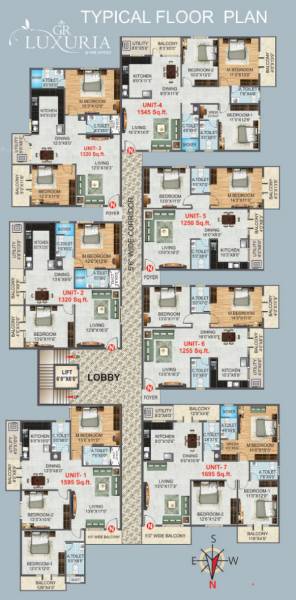  gr-luxuria Luxuria Cluster Plan