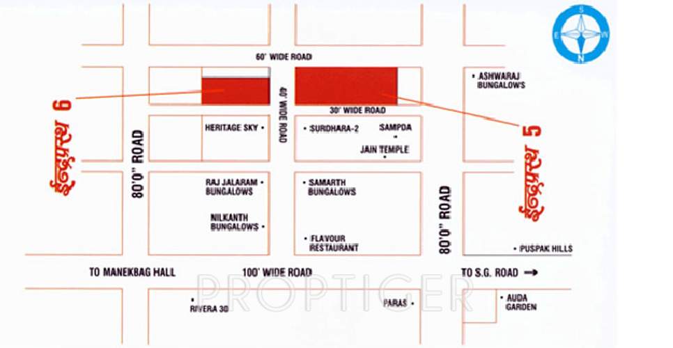 deep group of companies indraprasth 5 Location Plan