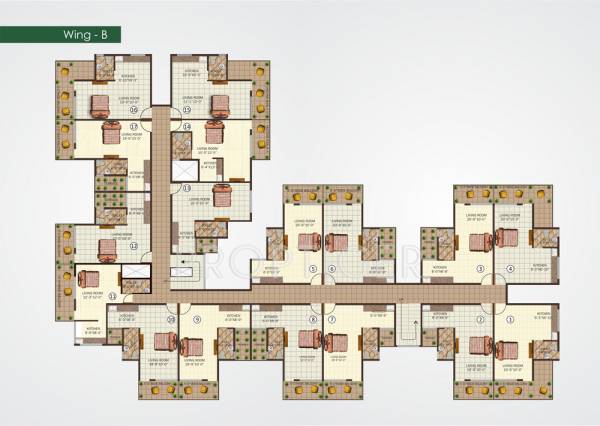 Images for Cluster Plan of Balsam Studio Apartments