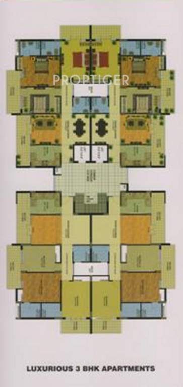 Images for Cluster Plan of Shiwalik Millennium Tower
