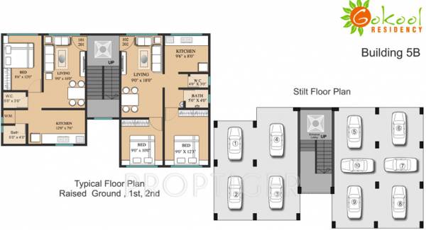 Images for Cluster Plan of Rely Developers Gokool Residency