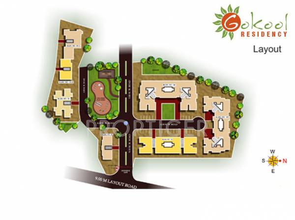 Images for Layout Plan of Rely Developers Gokool Residency