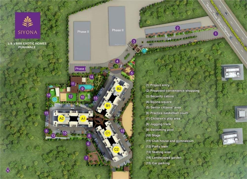  siyona phase i Images for Layout Plan of Pethkar Siyona Phase I