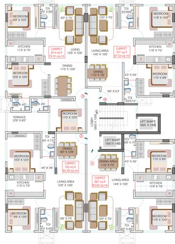  gokul-mohan Images for Cluster Plan of Heena Gokul Mohan