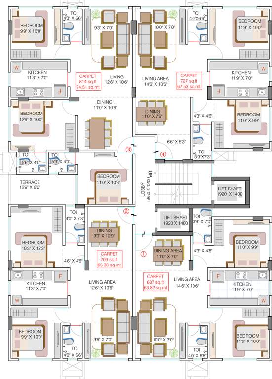  gokul mohan Images for Cluster Plan of Heena Gokul Mohan