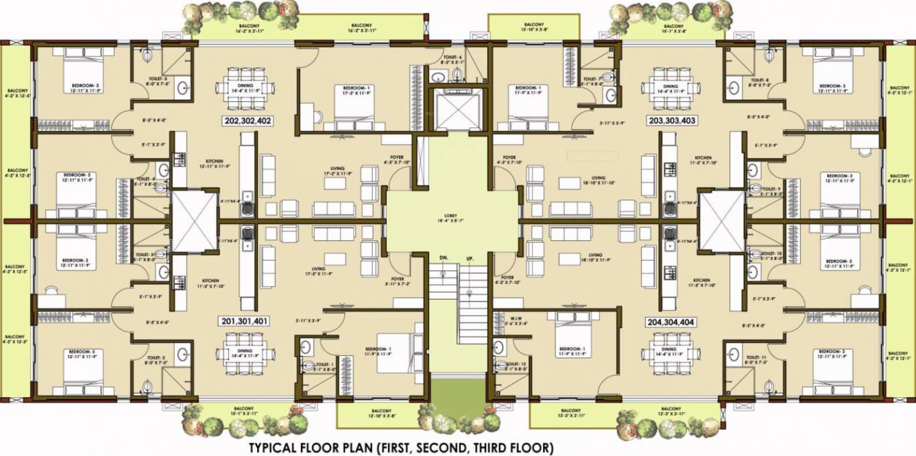 Images for Cluster Plan of Griha Udyaan 2