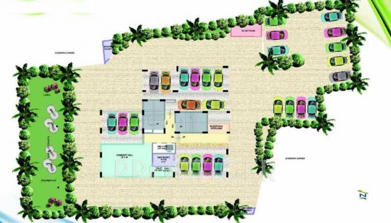  heights Images for Site Plan of Vindhya Heights