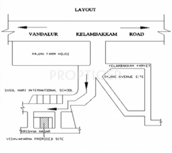 shri-prithiyangira-structurals-private-limited vishwakarmaa Location Plan