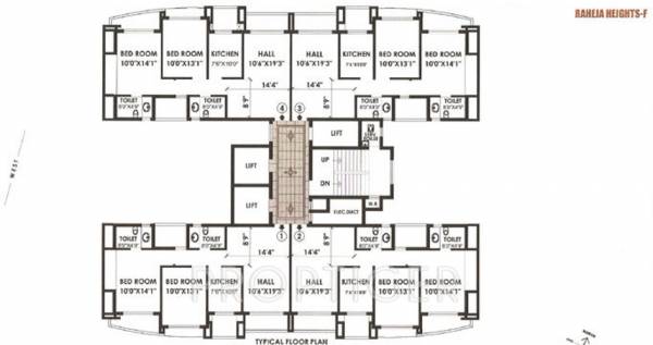 Images for Cluster Plan of Raheja Universal Tipco Heights
