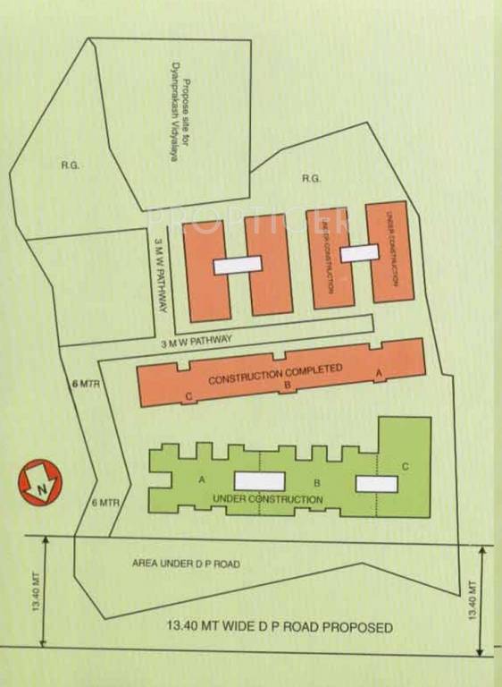 Images for Layout Plan of Rajendra DNS Tower