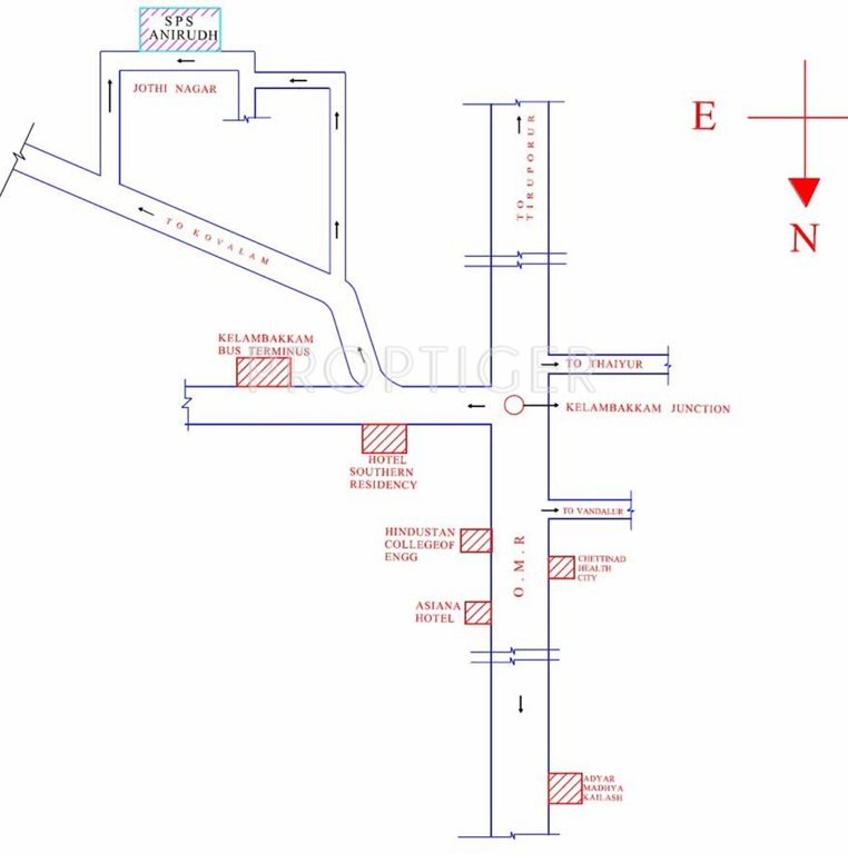 shri prithiyangira structurals private limited anirudh Location Plan