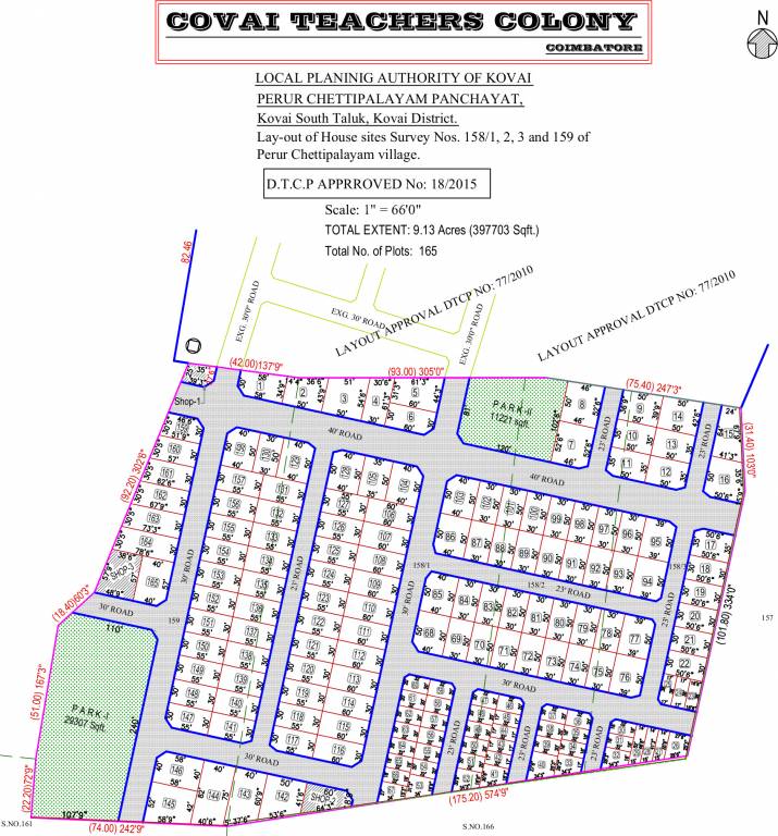 Images for Layout Plan of Tamilnadu Covai Teachers Colony