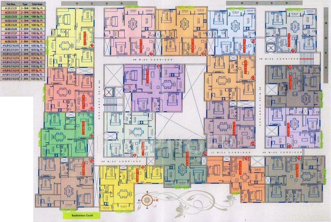  meadows Images for Cluster Plan of Vinayaka Meadows