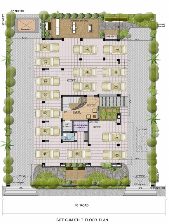 Images for Cluster Plan of LCS City Natraj
