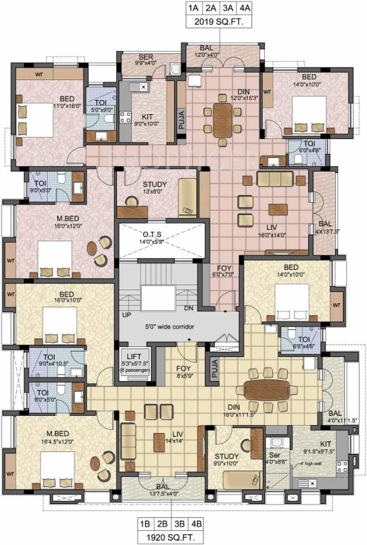 Images for Cluster Plan of LCS City Natraj