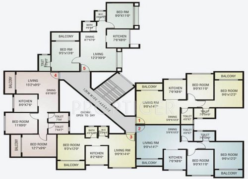 Images for Cluster Plan of Neelsidhi Vinayak Complex