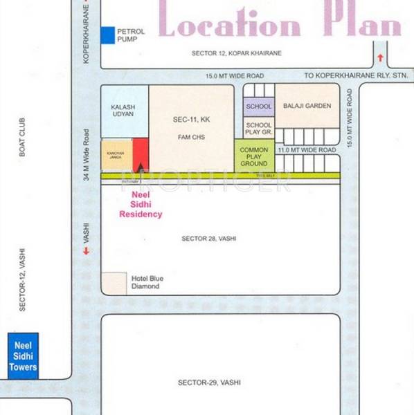 Images for Location Plan of Neelsidhi Residency Images for Location Plan of Neelsidhi Residency
