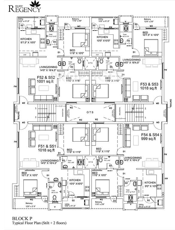 Images for Cluster Plan of Ruby Regency
