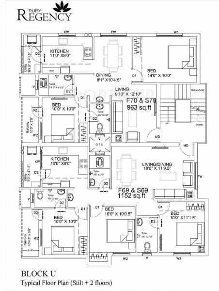 Images for Cluster Plan of Ruby Regency Images for Cluster Plan of Ruby Regency