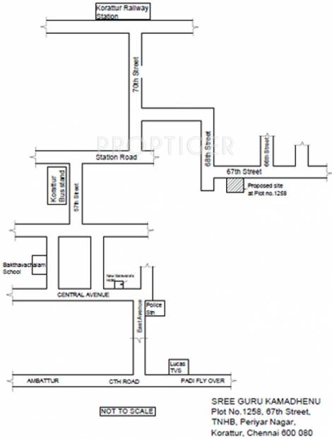 Images for Location Plan of Sree Guru Kamadhenu