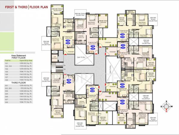 Images for Cluster Plan of Konaark Regency Plaza