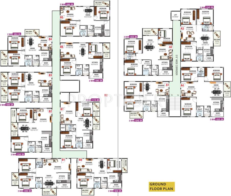  whistling winds Images for Cluster Plan of Hilife Whistling Winds
