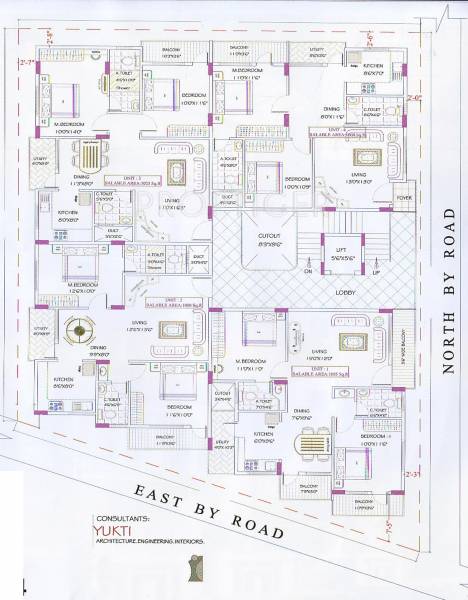 Images for Cluster Plan of Unitech Projects Yashodha Tranquil
