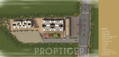  onyx Images for Layout Plan of Kanchan Onyx