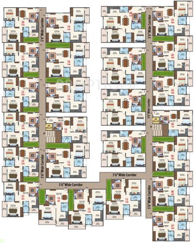 Images for Cluster Plan of Dhiraan Ferns Bluebells