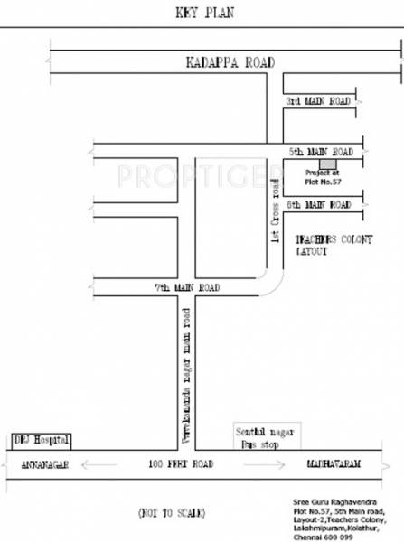 Images for Location Plan of Sree Guru Raghavendra